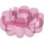 Набор LEGO Clikits Icon, Flower 10 Petals 2 x 2 Large with Hole, Trans-Dark Pink