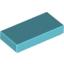 Набор LEGO Tile 1 x 2 with Groove, Небесно-голубой