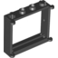 Набор LEGO Window 1 x 4 x 3, Черный
