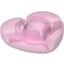 Набор LEGO Clikits Icon - Large Heart with Hole [Polished], Прозрачный розовый