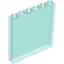 Набор LEGO Brick 1 x 6 x 5, Trans-Light Blue