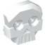 Набор LEGO Skull 1 x 4 x 3 Relief with Two Pins, Белый