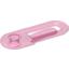 Набор LEGO Clikits Paper Clip / Hair Clip Plastic, 1 Hole, Trans-Dark Pink
