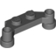 Набор LEGO Plate Special 1 x 4 Offset, Темный сине-серый