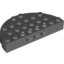 Набор LEGO Brick Round Corner 4 x 8 Full Brick Double, Темный сине-серый
