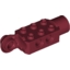 Набор LEGO Technic Brick Special 2 x 3 with Pin Holes, Rotation Joint Ball Half [Vertical Side], Rotation Joint Socket, Темно-красный