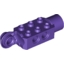 Набор LEGO Technic Brick Special 2 x 3 with Pin Holes, Rotation Joint Ball Half [Vertical Side], Rotation Joint Socket, Темно-фиолетовый
