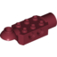 Набор LEGO Technic Brick Special 2 x 3 with Pin Holes, Rotation Joint Ball Half [Horizontal Top], Rotation Joint Socket, Темно-красный