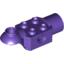 Набор LEGO Technic Brick Special 2 x 2 with Pin Hole, Rotation Joint Ball Half [Horizontal Top], Rotation Joint Socket, Темно-фиолетовый
