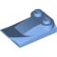 Набор LEGO Brick Wedged 2 x 3 x 2/3 Two Studs, Wing End, Medium Blue