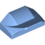 Набор LEGO Brick Wedged 1 x 2 x 2/3 No Studs, Wing End, Medium Blue