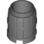 Набор LEGO Container - Barrel 2 x 2 x 2, Темный сине-серый
