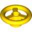 Набор LEGO Vehicle Steering Wheel Small, 2 x 2, Желтый