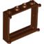 Набор LEGO Window 1 x 4 x 3, Красно-коричневый