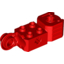 Набор LEGO Technic Brick Special 2 x 2 with Axle Hole, Rotation Joint Ball Half [Vertical Side], Vertical Axle Hole End, Красный