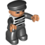 Набор LEGO DUP MAN NO. 1 W. CAP, Белый