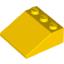 Набор LEGO Slope 33В° 3 x 3, Желтый