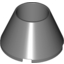 Набор LEGO Cone 4 x 4 x 2 Hollow No Studs, Темный сине-серый