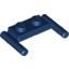 Набор LEGO Plate Special 1 x 2 with Handles [Flat Ends / Low Attachment], Темно-синий