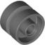Набор LEGO Wheel 18 x 14 with Tread Small Hub, Темный сине-серый