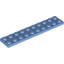Набор LEGO Plate 2 x 10, Medium Blue