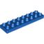 Набор LEGO Plate 2 x 8, Голубой