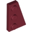 Набор LEGO Wedge Plate 3 x 2 Right, Темно-красный