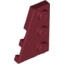 Набор LEGO Wedge Plate 3 x 2 Left, Темно-красный