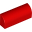 Набор LEGO Brick 1 x 4 x 1 1/3 No Studs, Curved Top, Красный