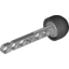 Набор LEGO Technic Competition Arrow, Beam Shaft with Solid Black Rubber End, Светлый сине-серый