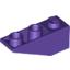 Набор LEGO Slope Inverted 33В° 3 x 1, Темно-фиолетовый