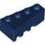 Набор LEGO Wedge 4 x 2 Right, Темно-синий
