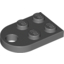 Набор LEGO Plate Special 3 x 2 with Hole, Темный сине-серый
