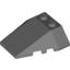 Набор LEGO Wedge 4 x 4 Triple with Stud Notches, Темный сине-серый