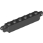 Набор LEGO Hinge Brick 1 x 6 Locking with 1 Finger Vertical End and 2 Fingers Vertical End, Черный