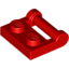 Набор LEGO Plate Special 1 x 2 [Side Handle Closed Ends], Красный
