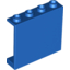 Набор LEGO Panel 1 x 4 x 3 [Hollow Studs], Голубой