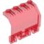 Набор LEGO Hinge Panel 2 x 4 x 3 1/3 Locking Dual 2 Fingers, Прозрачный красный