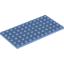 Набор LEGO Plate 6 x 12, Medium Blue