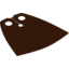 Набор LEGO Minifig Cape Cloth, Standard - Traditional Starched Fabric, Красно-коричневый