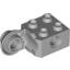 Набор LEGO Technic Brick Special 2 x 2 with Pin Hole, Rotation Joint Ball Half [Vertical Side], Светлый сине-серый