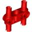 Набор LEGO Technic Pin Connector Perpendicular 3L with 4 Pins, Красный
