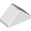 Набор LEGO Slope 45В° 2 x 1 Double with Ovoid Bottom Pin, Белый