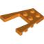 Набор LEGO Wedge Plate 4 x 4, Оранжевый