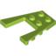 Набор LEGO Wedge Plate 4 x 4, Лайм