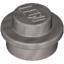 Набор LEGO Plate Round 1 x 1 with Solid Stud, Chrome Silver