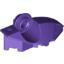 Набор LEGO Foot with Rotation Joint Ball Half [Vertical Side], Темно-фиолетовый