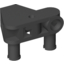 Набор LEGO Bionicle Rhotuka Connector Block 1 x 3 x 2 with 2 Pins and Axle Hole, Черный