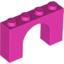 Набор LEGO Brick Arch 1 x 4 x 2, Темно-розовый
