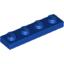 Набор LEGO Plate 1 x 4, Dark Blue-Violet